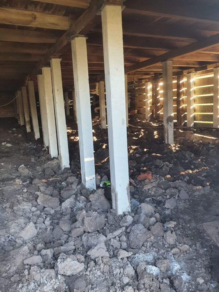 Foundation repairs in Williamstown