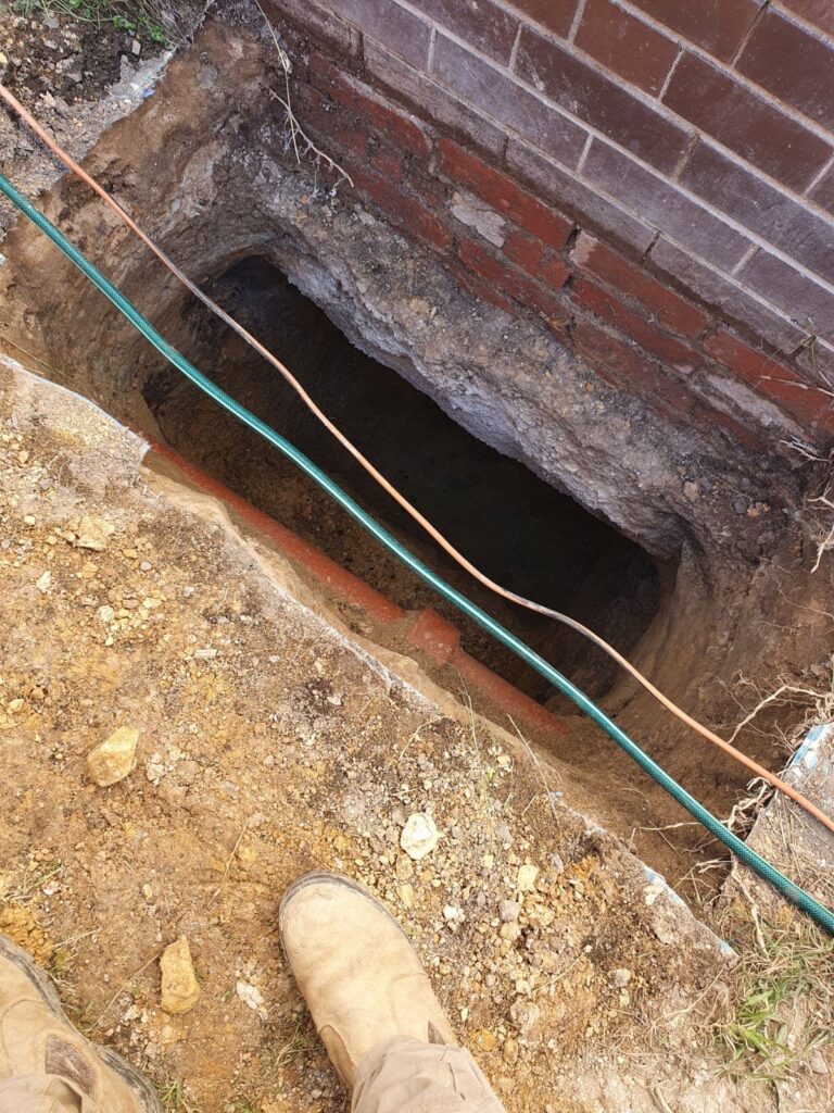 Foundation repairs in Clayton